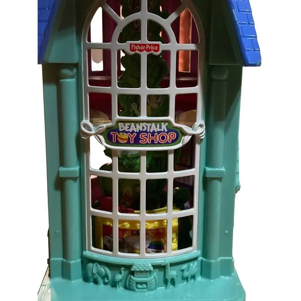 Vintage 2002 Fisher Price Sweet Treats Beanstalk‎ Toy Shop And Burger